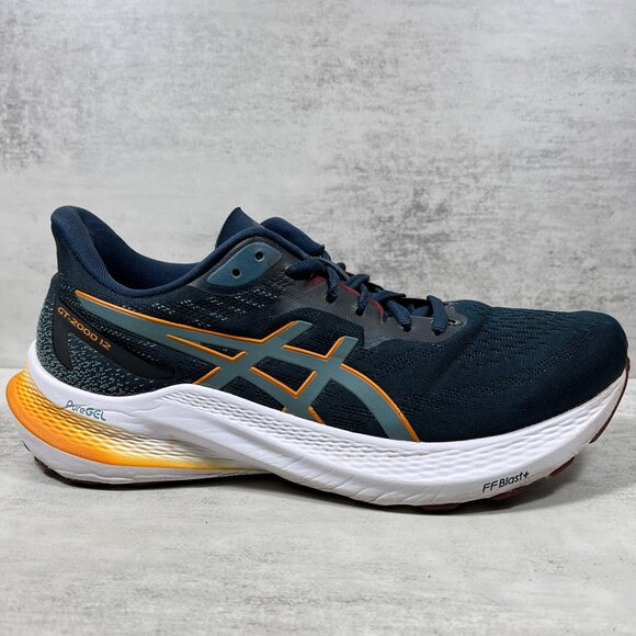 Asics GT-2000 12 Running Shoes - Men's Size 8.5 - Blue - Picture 4 of 10